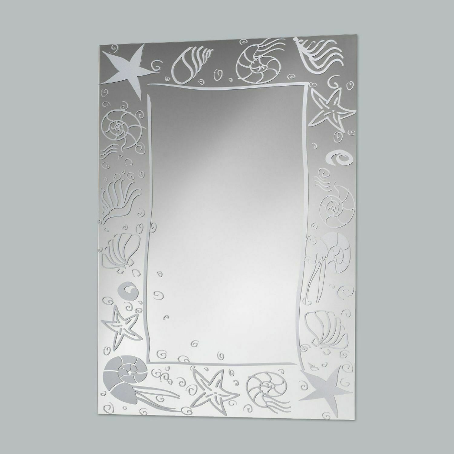 screen print Rectangular Mirror