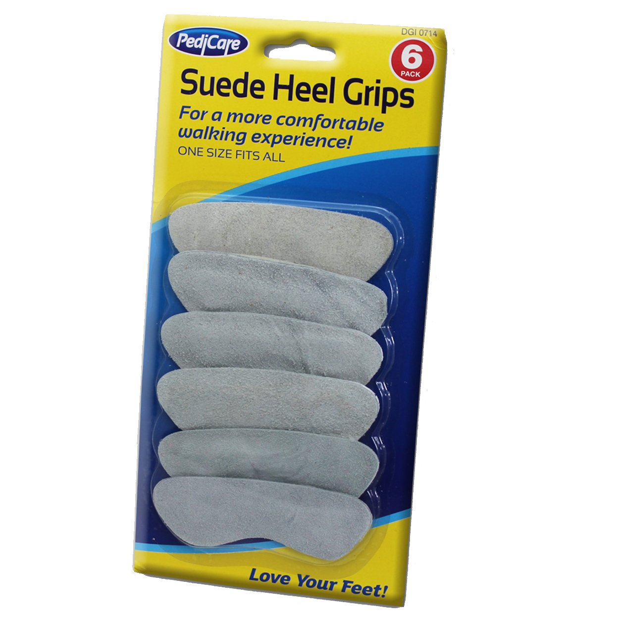 thumbnail image 2 of Golberg No-Show Low-Rise Socks With Rubber Heel Grips - 6 Pack - Men's & Women's - Breathable Casual 2 of 4