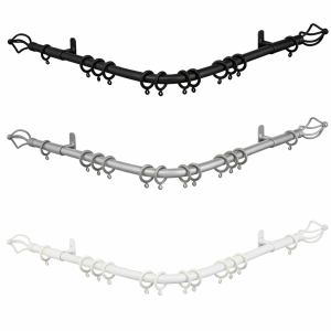 Bay Window Curtain pole