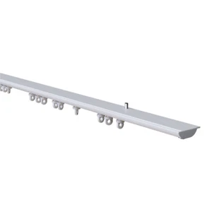 Discrete Aluminium Top Fix Ceiling Window Curtain Tracks