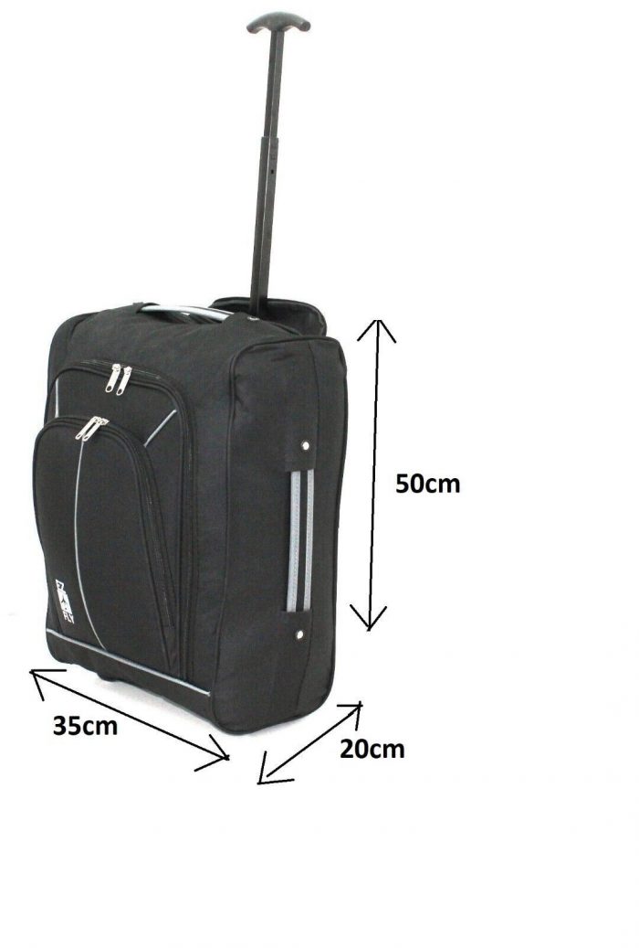 38L Cabin Carry On Hand Luggage 2 Wheel Trolley Bag