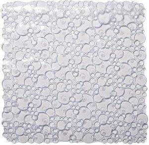 Bubble shower mat