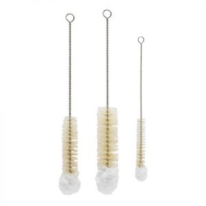 3 Sizes Soft Tip Flexible Cleaning Brushes