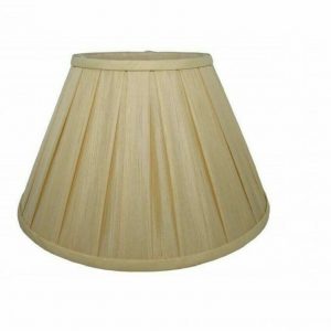 ENYA Cream Box Pleat Fabric Table Lamp & Ceiling Light Shade