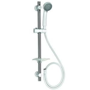 Croydex Universal 690mm White 3 Function Bathroom Shower Set