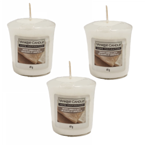 3 Yankee Candle Votive Sweet Apple Scent Home Fragrance
