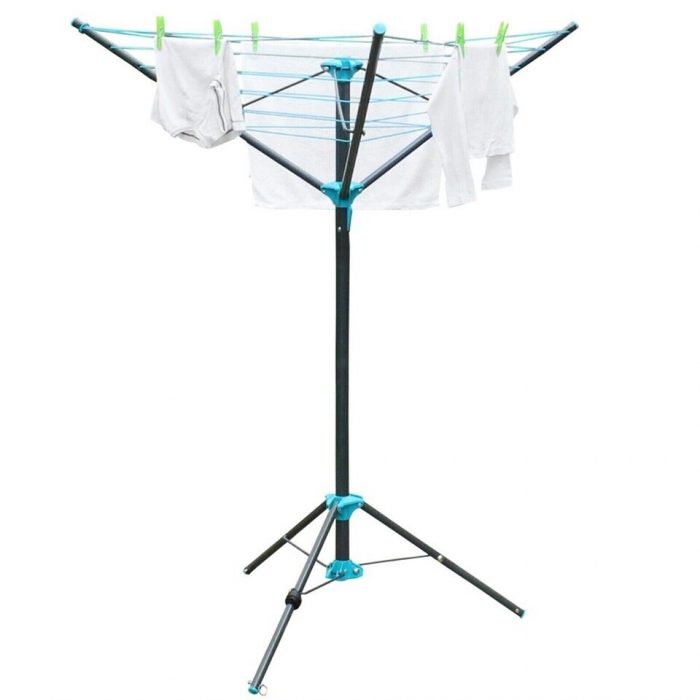 3 Arm 16M Rotary Airer Clothes Garden Washing Line Dryer