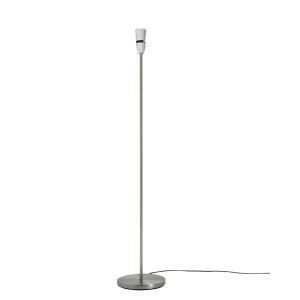 49" Dior Brushed Chrome Metal Long Stem Floor Lamp Base