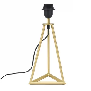 Bermuda Gold E27 Table Lamp Base Only – Modern Home Lighting