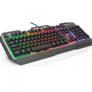 Trust GXT 856 Torac Metal Backlit Illuminated Wired Gaming Keyboard
