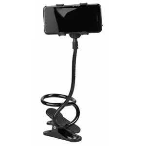 Intempo Hands-Free Flexible Clip-On Adjustable Gooseneck Phone Holder