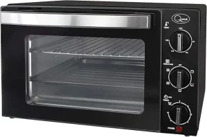 Quest 20L Mini Countertop Oven – 1500W Multifunction Grill, Bake, Toast & Auto Shut-Off