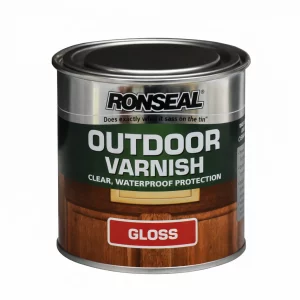 Ronseal Outdoor Varnish Clear Gloss Exterior Paint 250ml